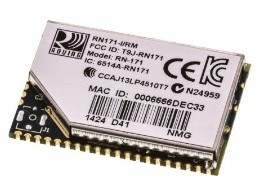 RN171-I/RM Digital Electronic Module , Microchip Wifi Modules 2.462GHz  11000Kbps