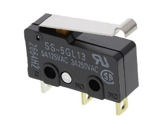 SS-5GL13 SMD DIP Switch Snap Action SPDT Simulated Hinge Lever 5A 250VAC