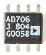 ±18V 8 Pin SOIC N T/R AD706JRZ-REEL ADI Op Amp, amplificador dual de baja potencia