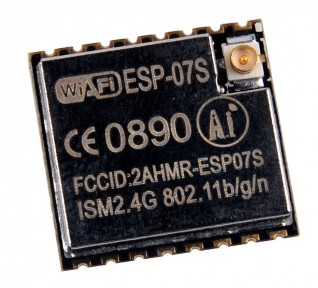 Base electrónica de WIFI V1 IEEE802.11 B/G/N ESP8266 del módulo de Digitaces del pensador de ESP-07S Ai