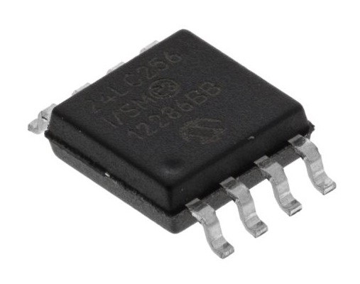 24LC256-I/SM pedazo 32K x del microchip I2c Eeprom 256K 8 3.3V/5V 8 tubo del Pin SOIJ