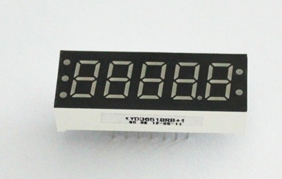 segmento 5 tablero electrónico del indicador digital de 0,36 pulgadas, tubo de J3561AH HK LED Digital
