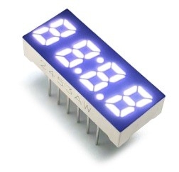 El tablero electrónico del indicador digital de 4 dígitos, segmento de 0,25 pulgadas 7 llevó la exhibición para el contador de tiempo